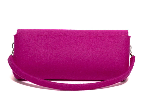 FINE FELT *D* Mini-Pochettes-Clutch, magenta