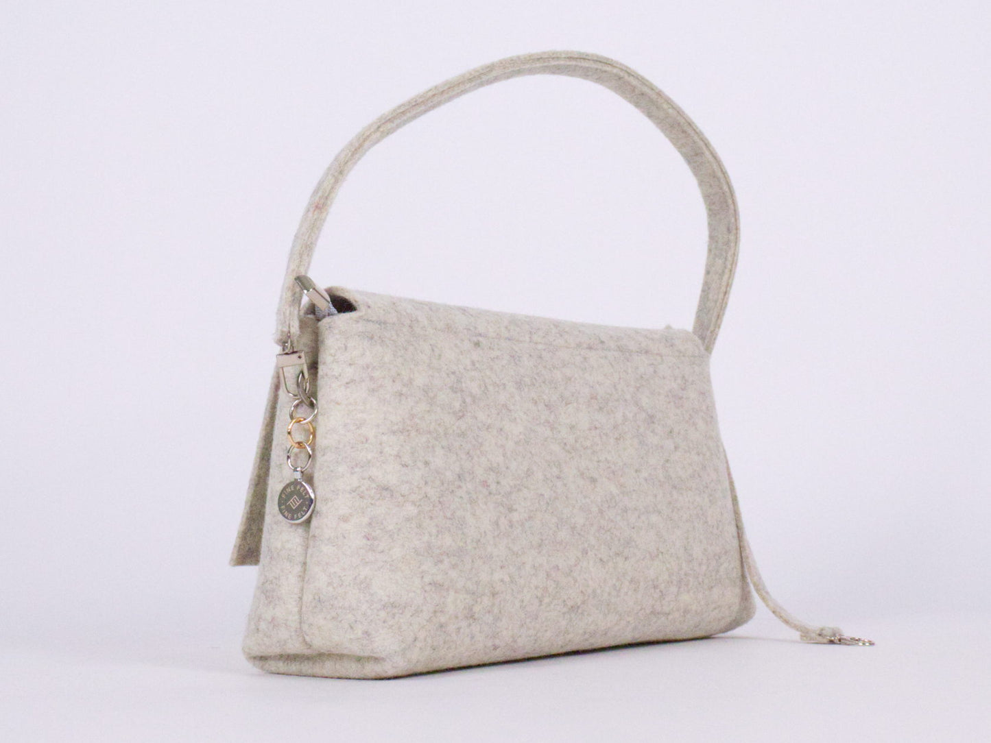 FINE FELT *A* Pochettes-Clutch, hellgrau-melange