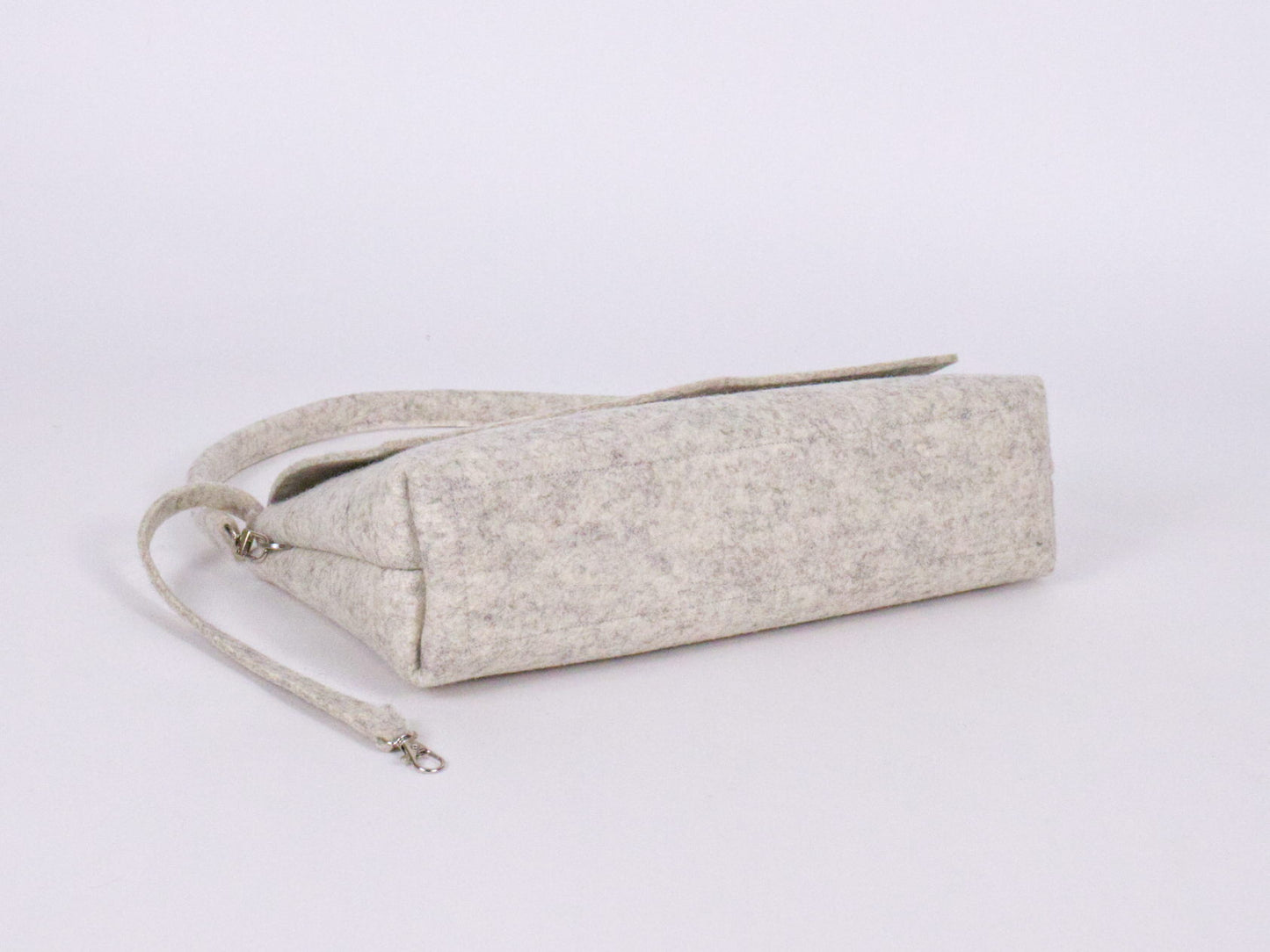FINE FELT *A* Pochettes-Clutch, hellgrau-melange