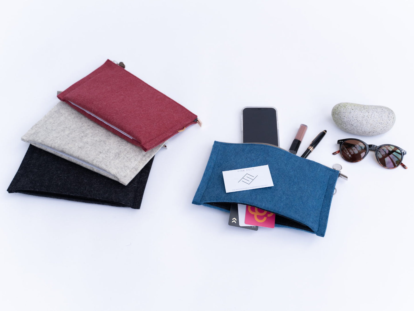 FINE FELT's *M* - die Innentasche mit Geheimfach