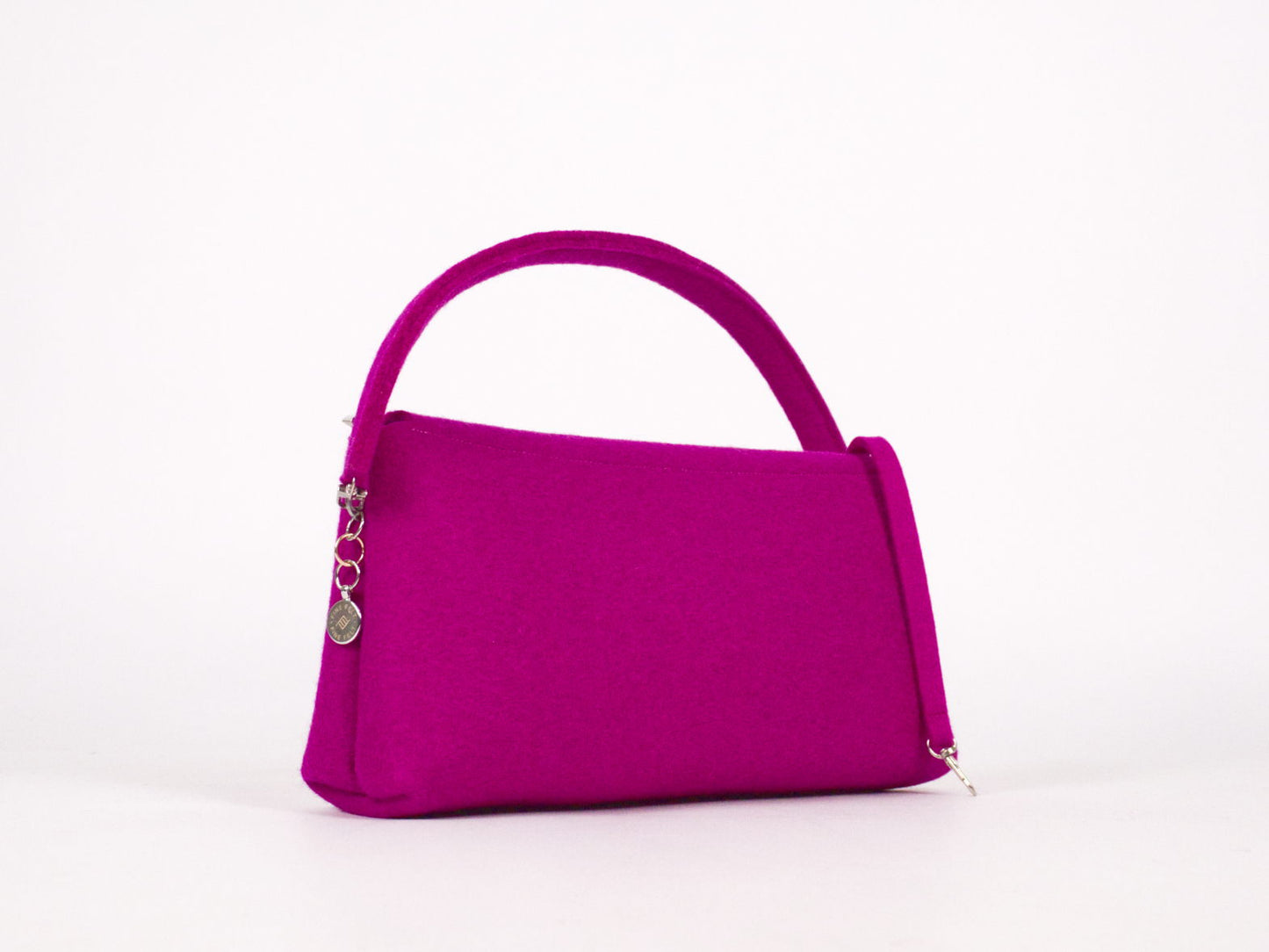 FINE FELT *A* die Shoulder-Pochettes-Clutch, magenta