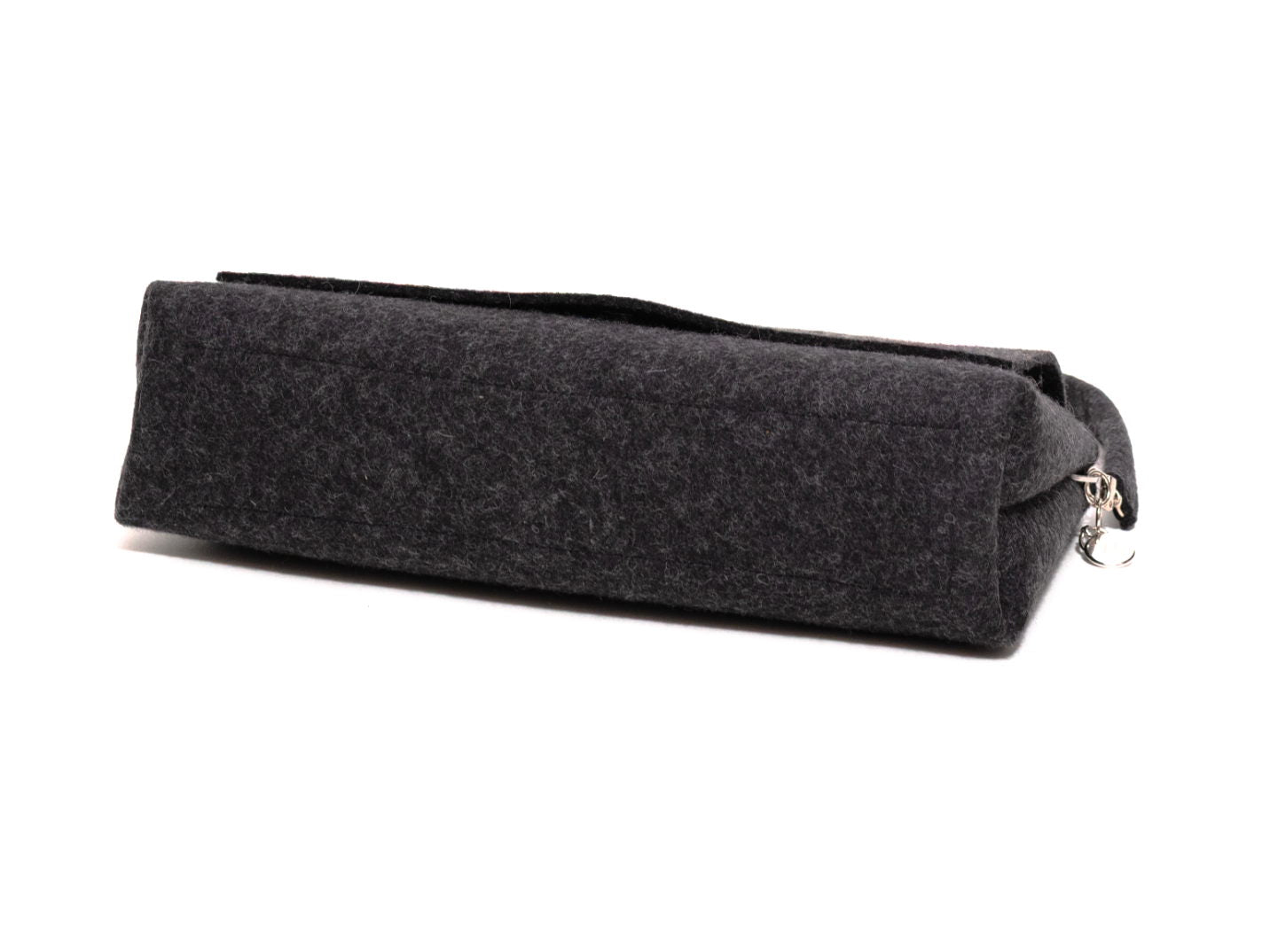 FINE FELT *A* die Shoulder-Pochettes-Clutch, anthrazit-meliert
