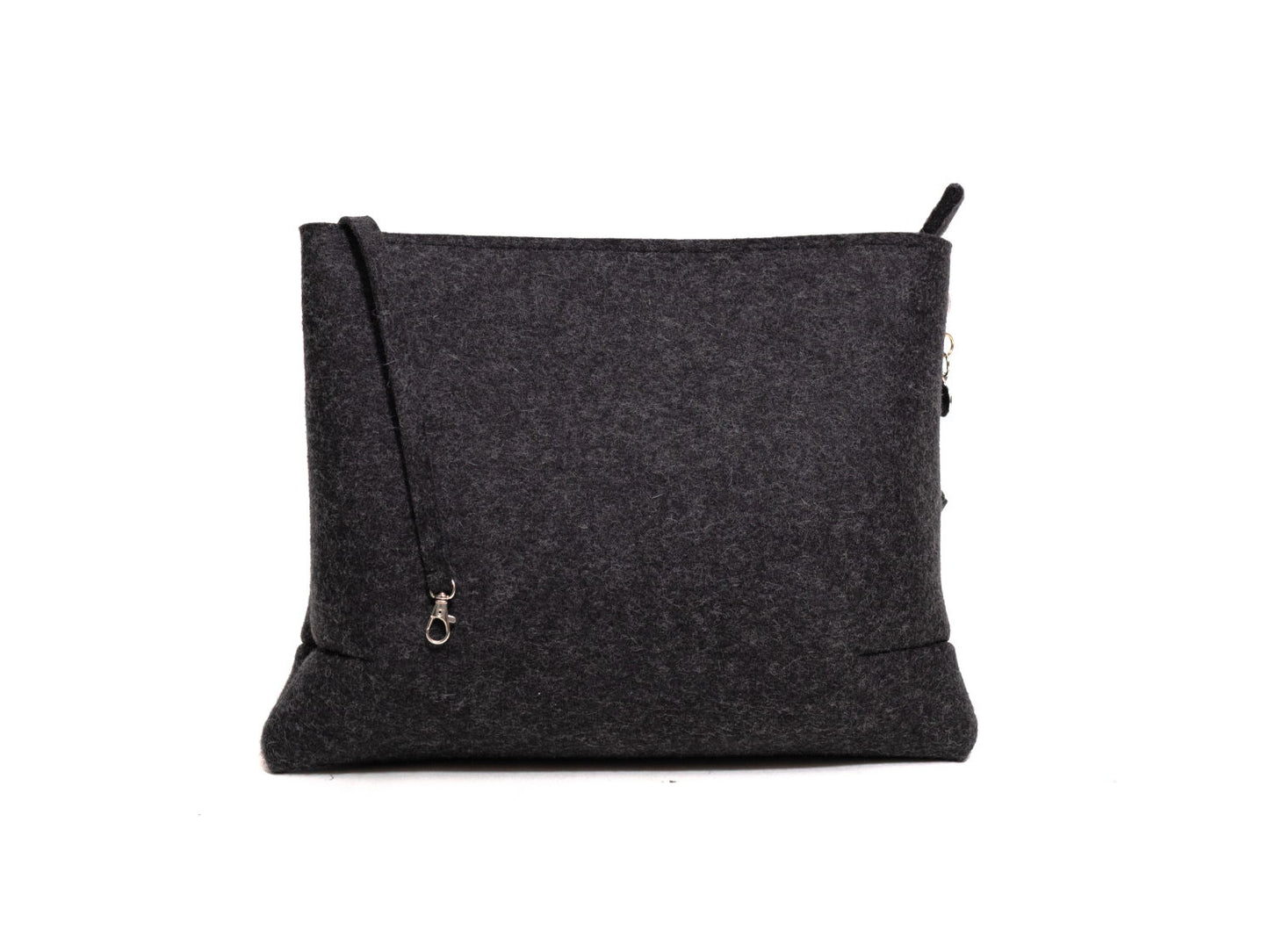 FINE FELT *C* die Cross-Body-Bag, anthrazit-meliert