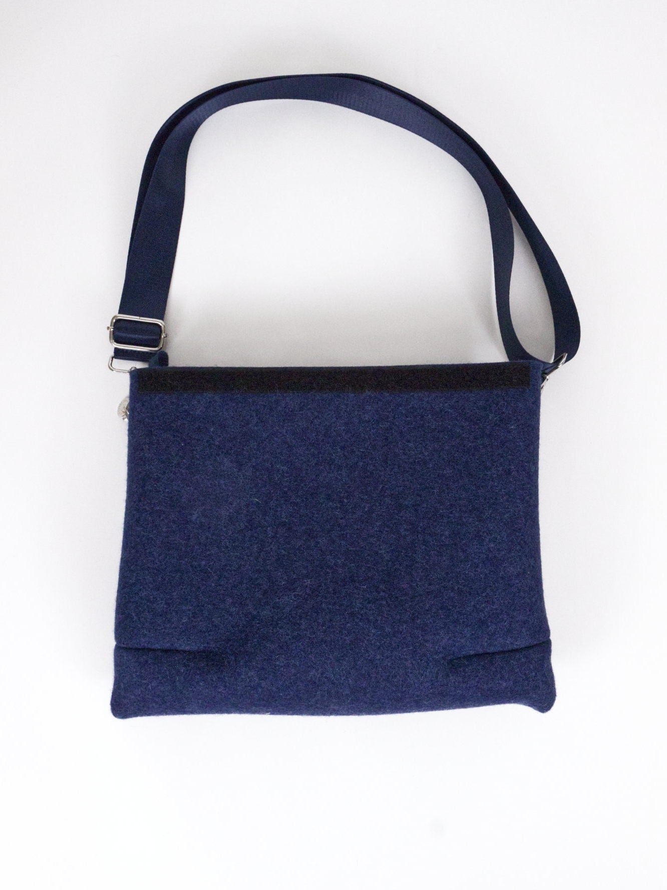 FINE FELT *C* die Cross-Body-Bag, dunkelblau-melange