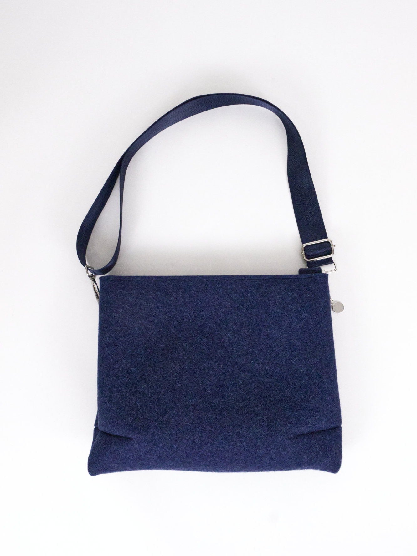 FINE FELT *C* die Cross-Body-Bag, dunkelblau-melange