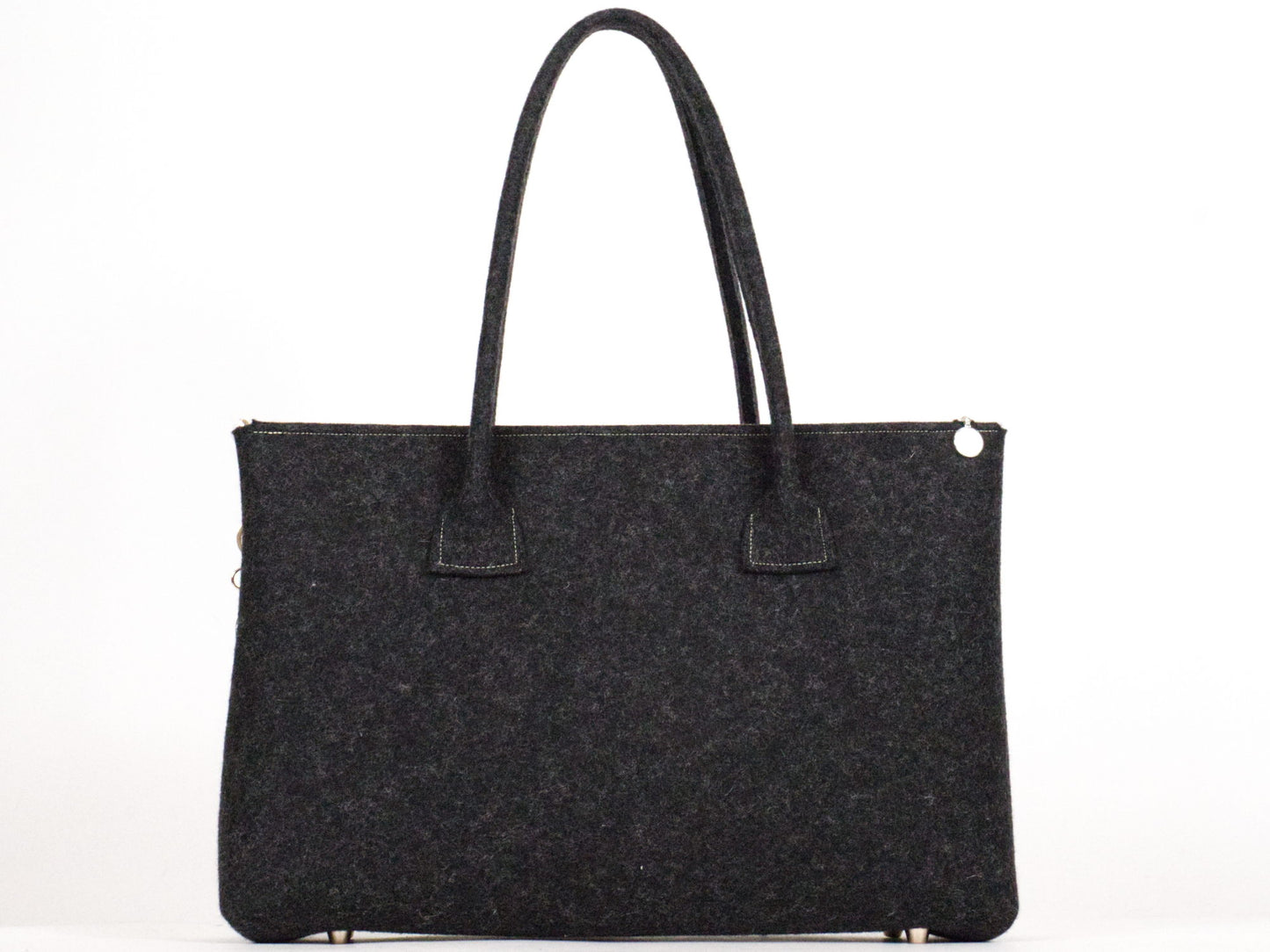 FINE FELT *F* die Business Shoulder-Bag, anthrazit-meliert