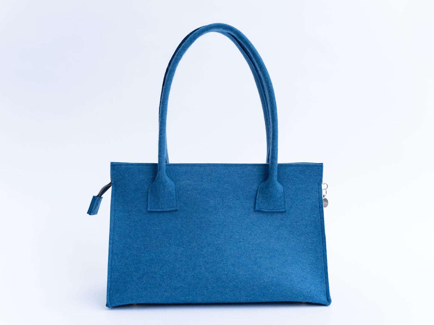 FINE FELT *L* Shoulder-Bag, jeansblau