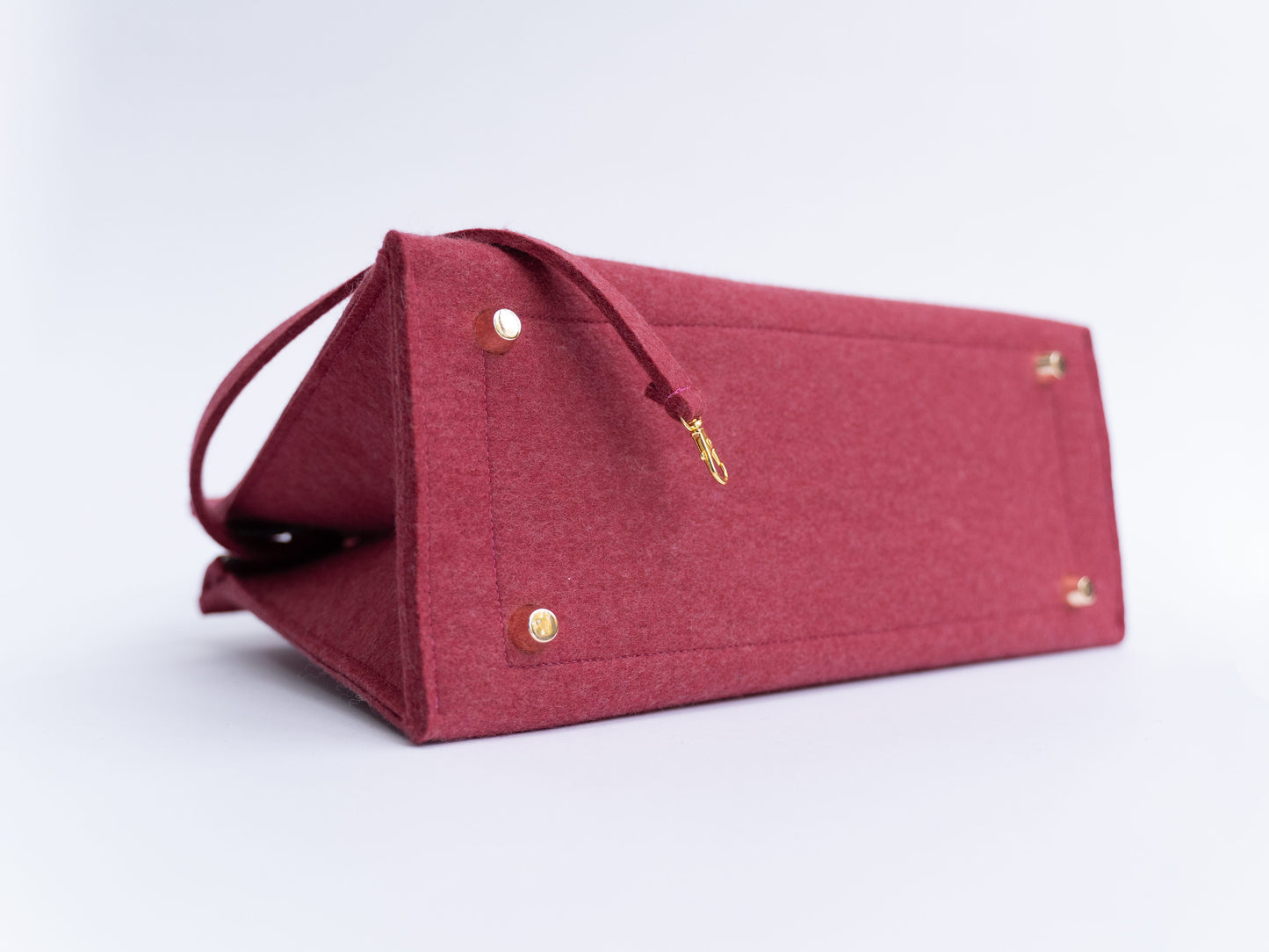 FINE FELT *L* Shoulder-Bag, weinrot