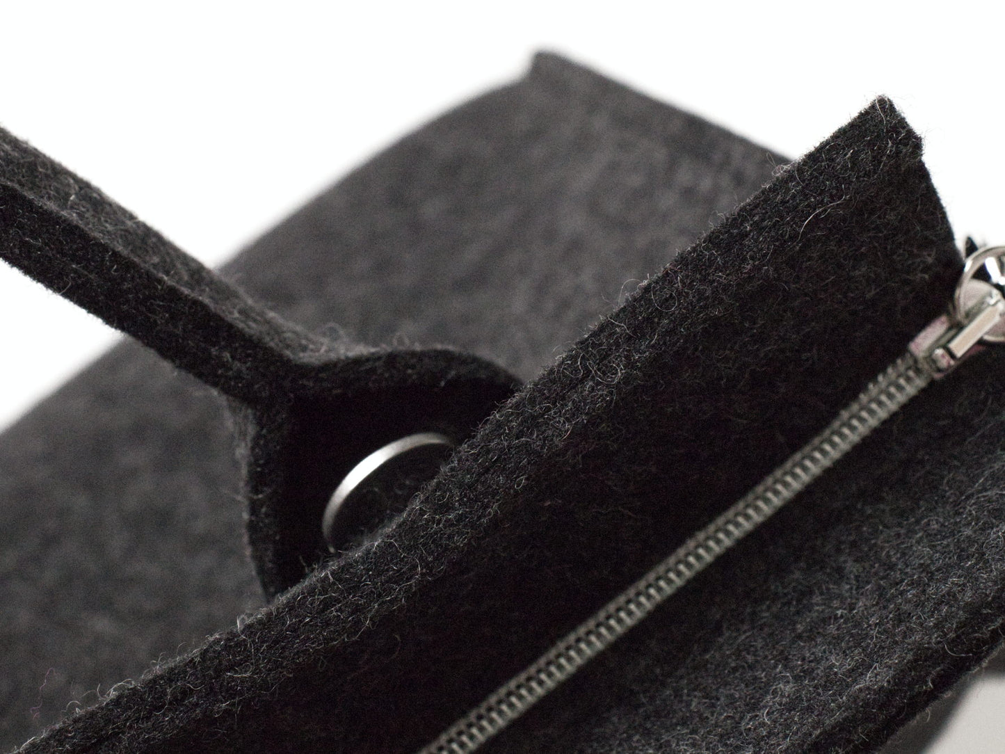FINE FELT *S* Handle-Bag, anthrazit-melange