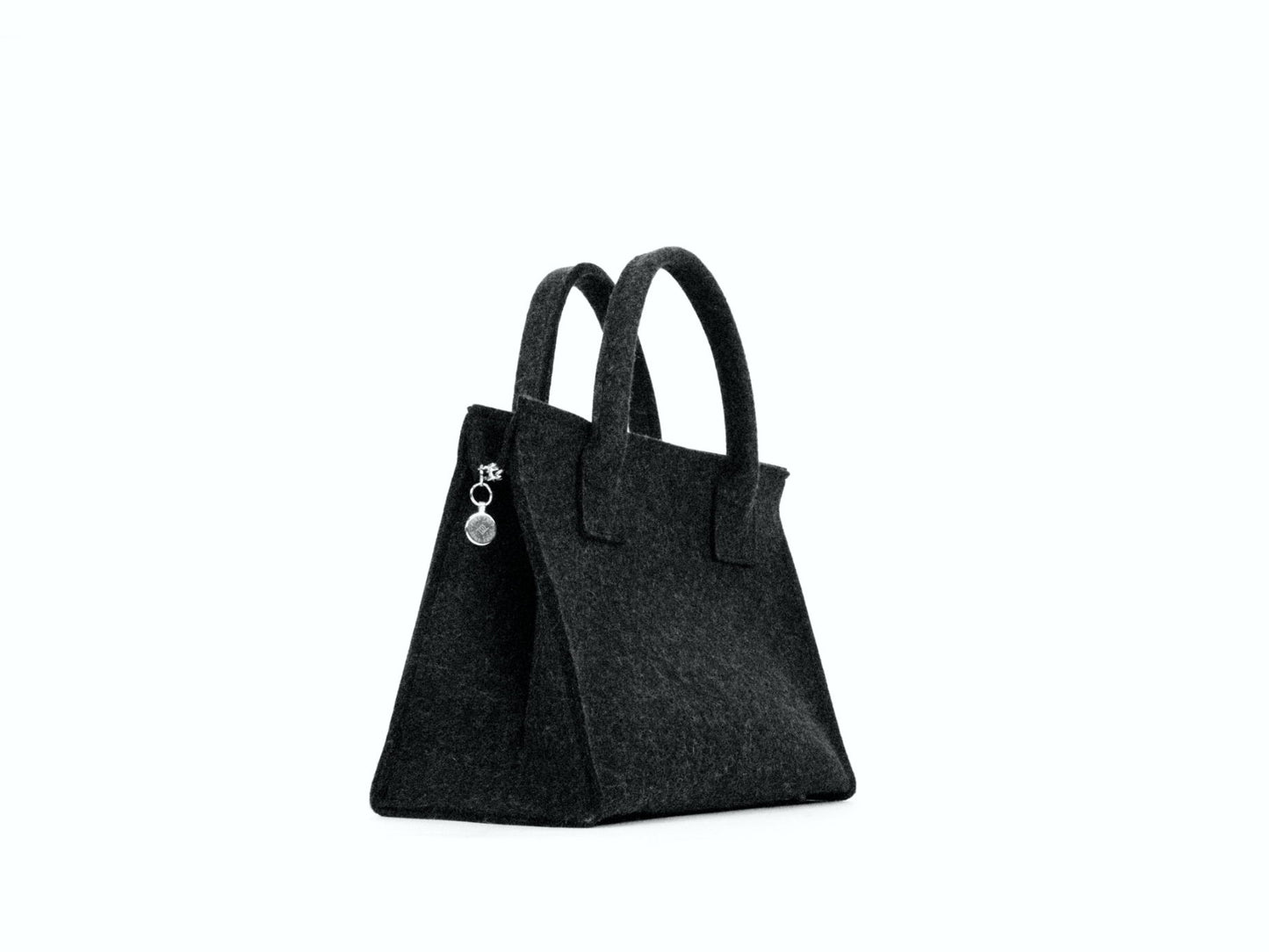 FINE FELT *S* Handle-Bag, anthrazit-melange