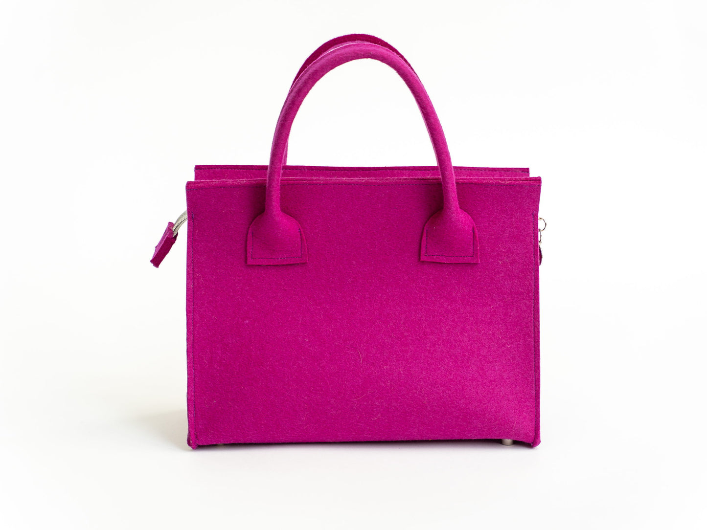 FINE FELT *S* Handle-Bag, magenta